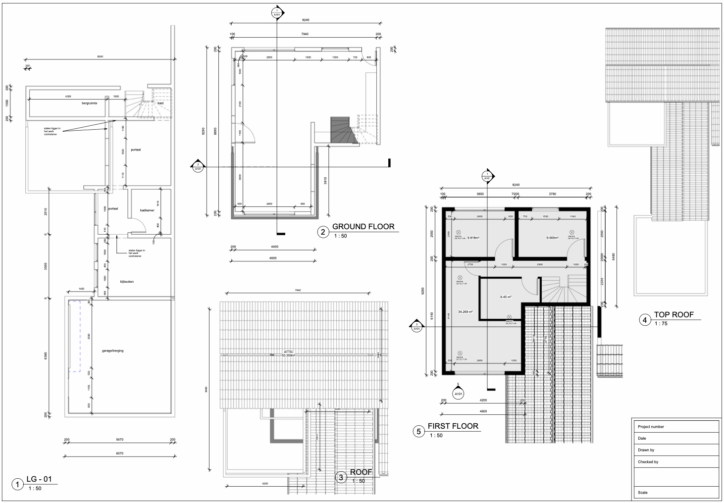 architectural - permit plan